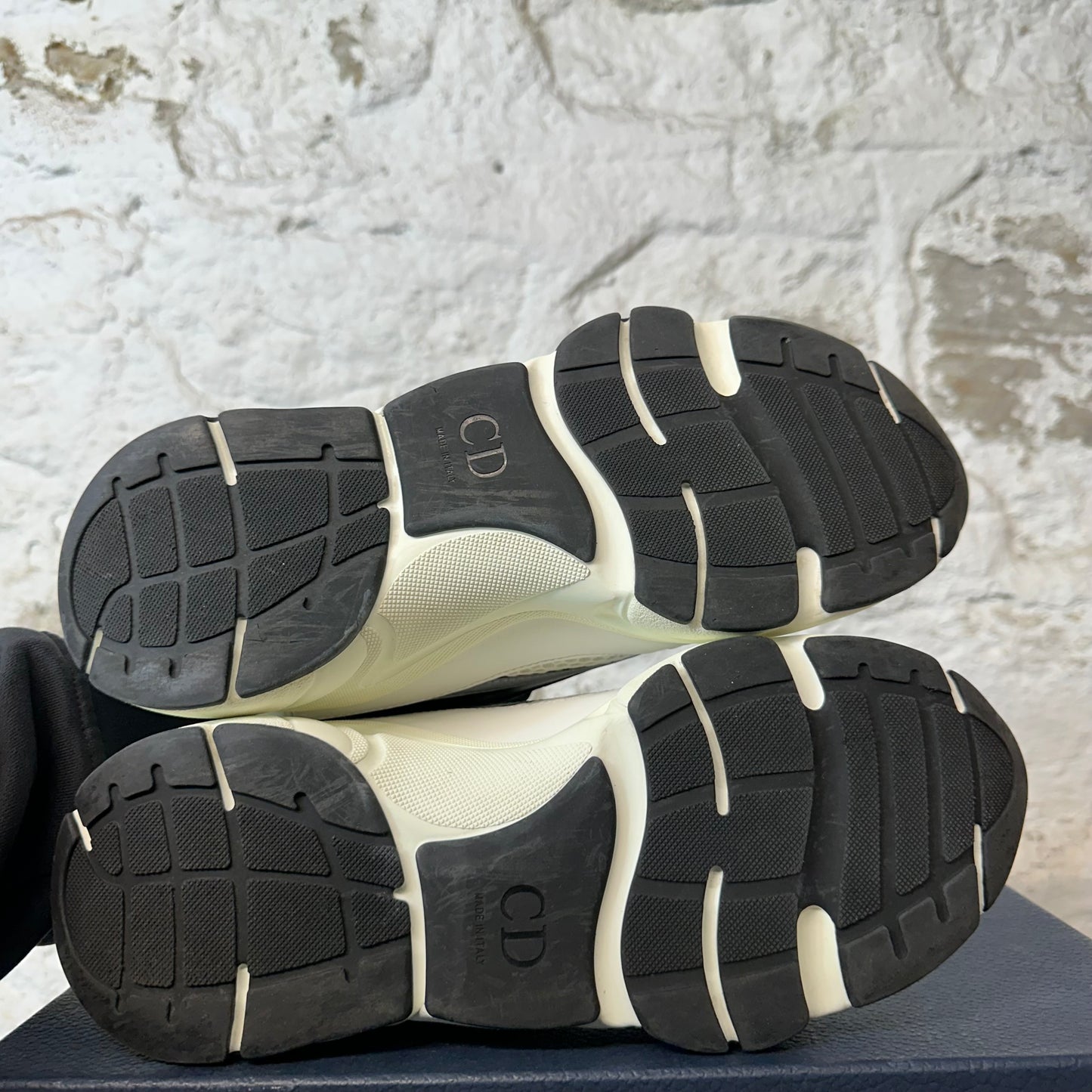 Dior B22 Green Black White Sneaker Sz 7 (40)