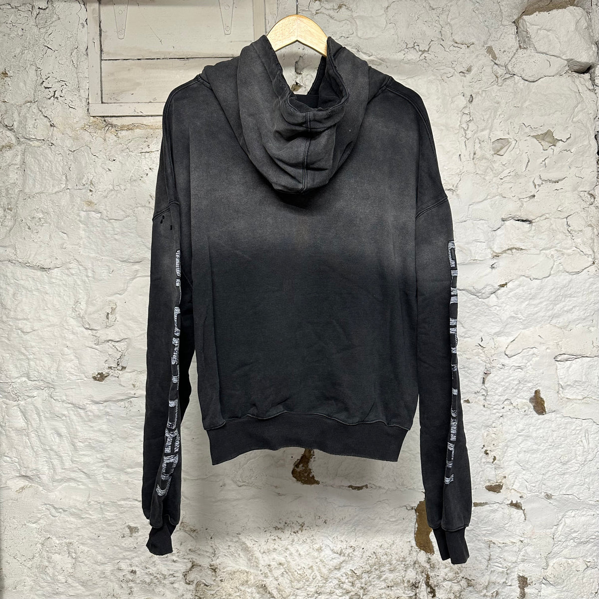 Vale Sport Dept Big Dog Black Hoodie Sz L
