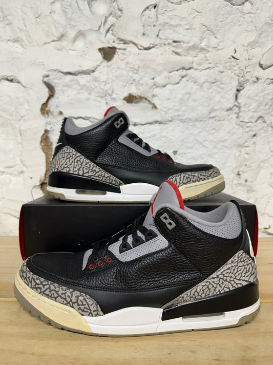 Air Jordan 3 Black Cement (2018) Sz 12