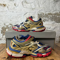 Balenciaga Track 2 Beige Blue Red Sneaker Sz 8 (41)