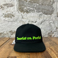 Louis Vuitton Tourist Purist Black Mesh Monogram Hat Sz 58