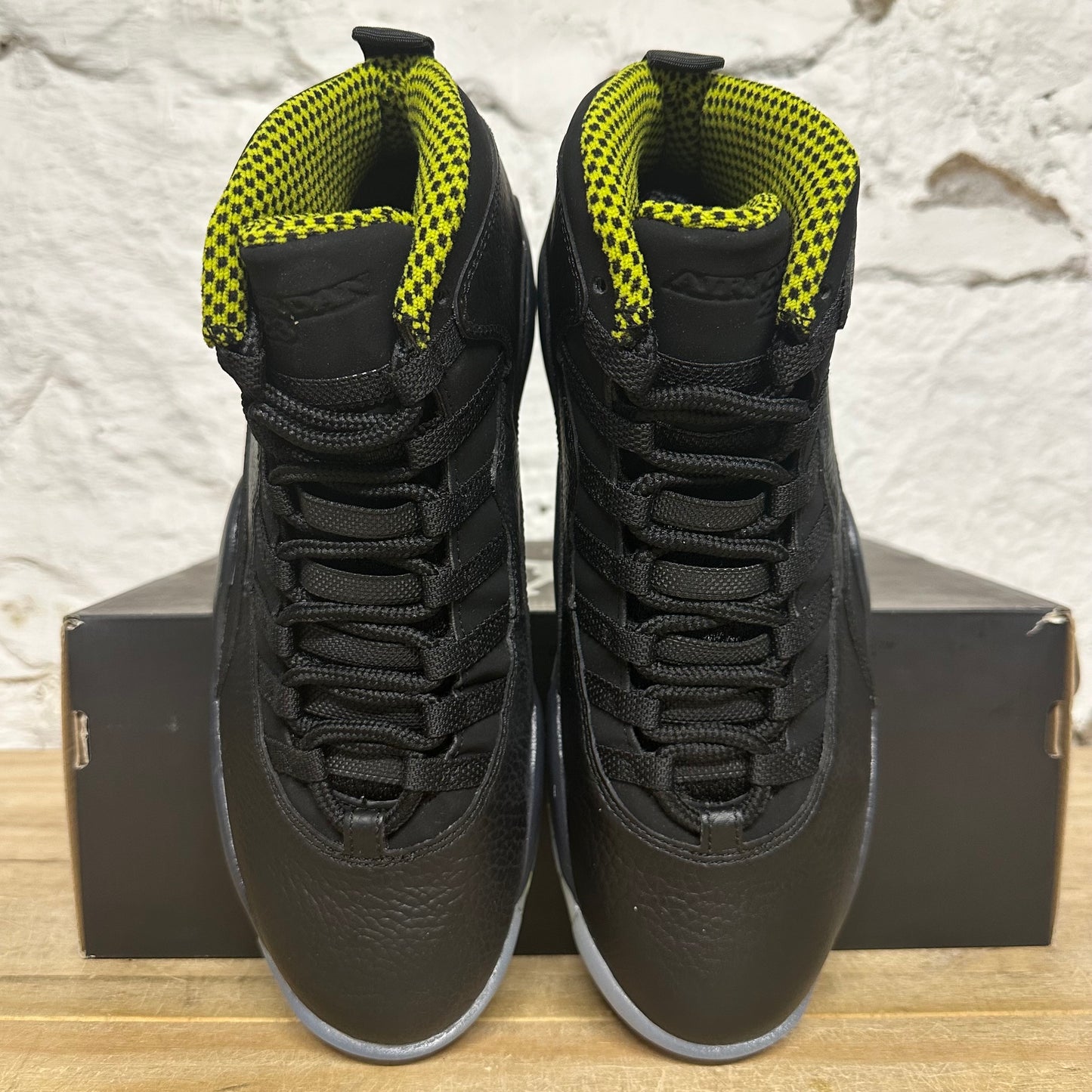 Air Jordan 10 Venom Green Sz 9.5 DS