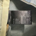 Amiri Teal Bones Blue Denim Jeans Sz 32
