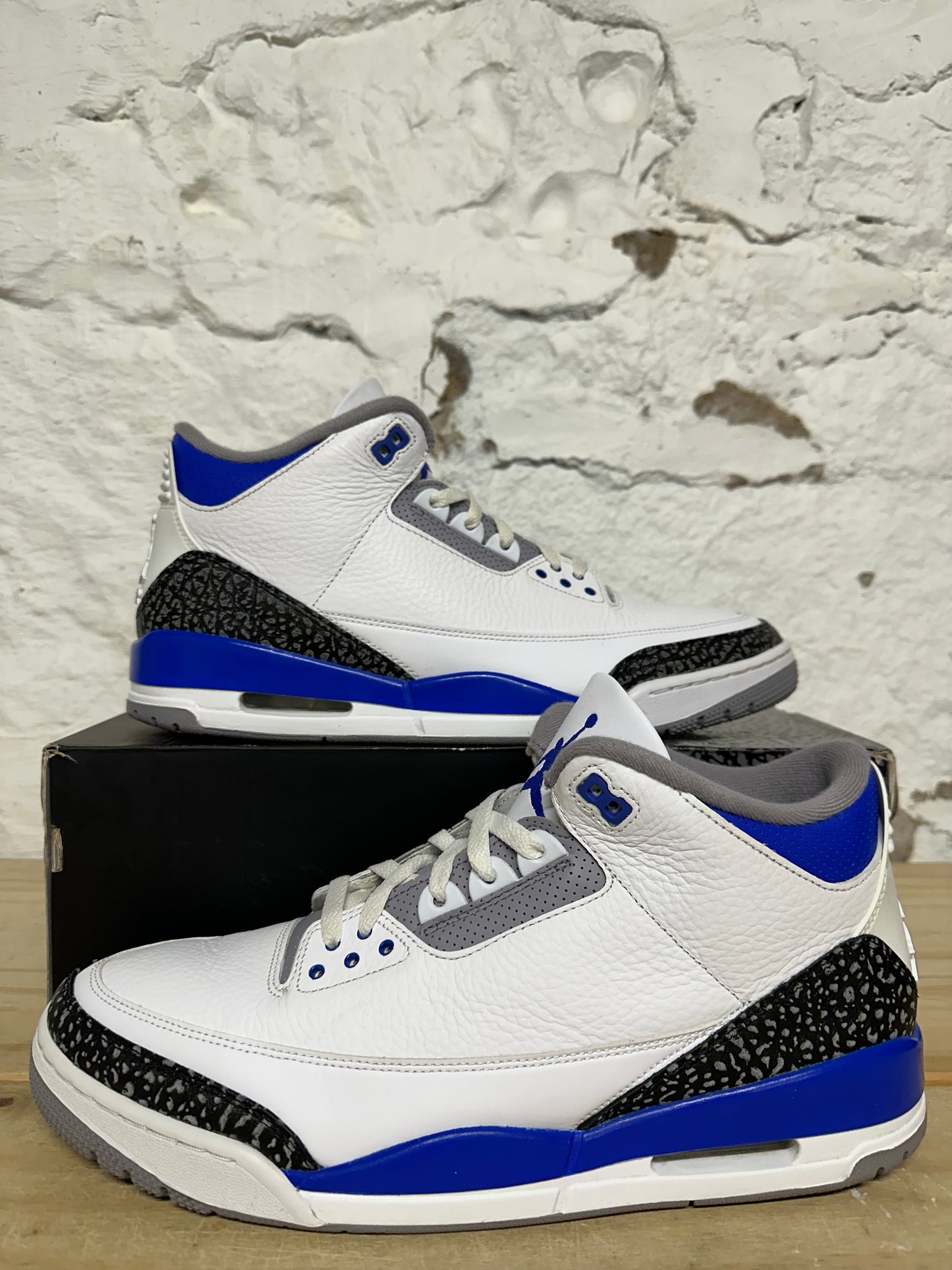 Air Jordan 3 Racer Blue Sz 14 DS