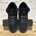 Air Jordan 3 Black Cat (2025) Sz 7Y DS