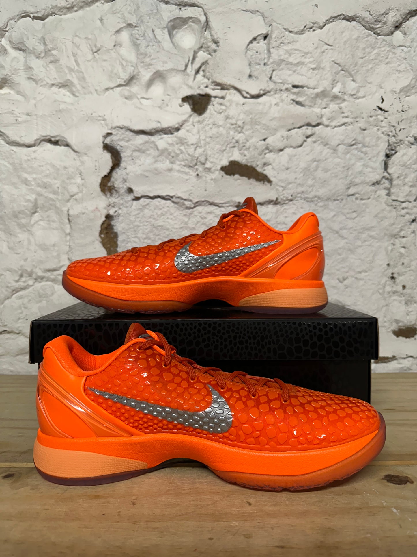 Nike Kobe 6 Total Orange Sz 11.5 DS