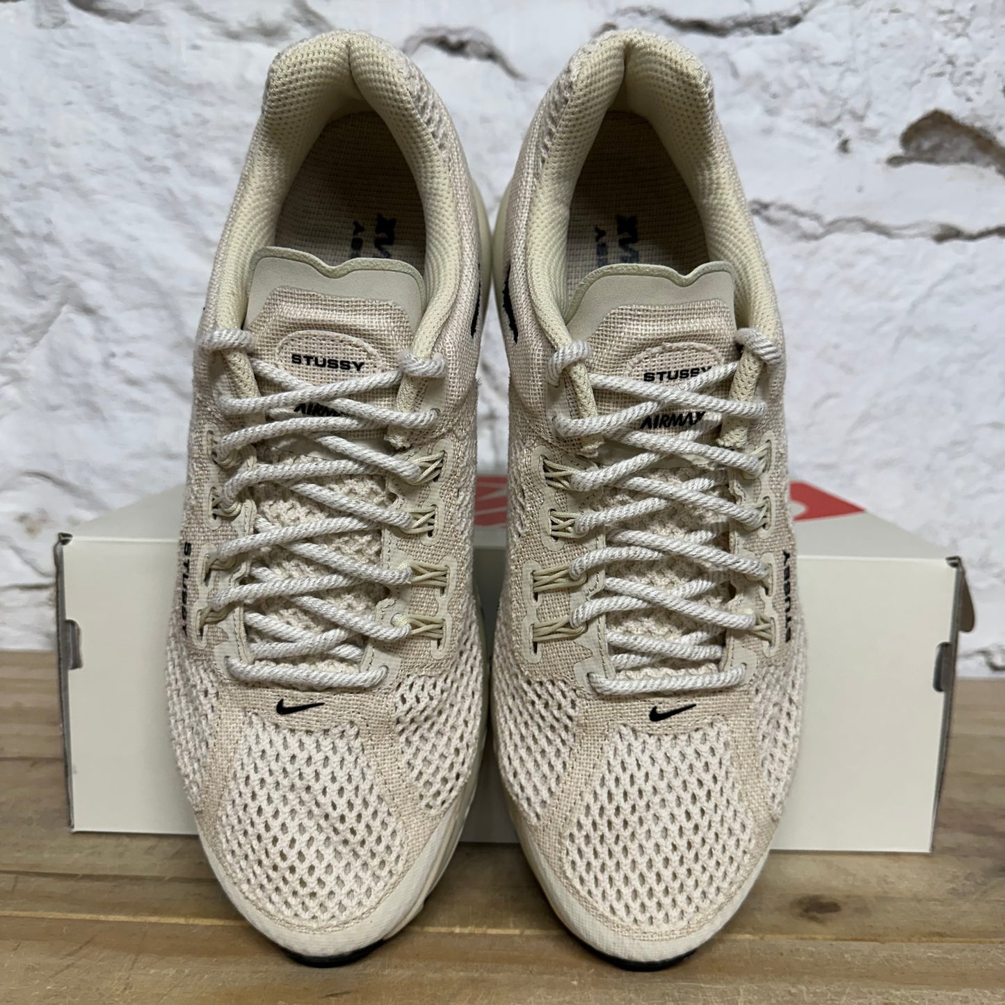 Nike Air Max 2013 Stussy Fossil Sz 10.5