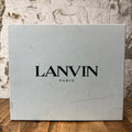Lanvin Curb Orange White Lace Black Sneaker Sz 10 (43)