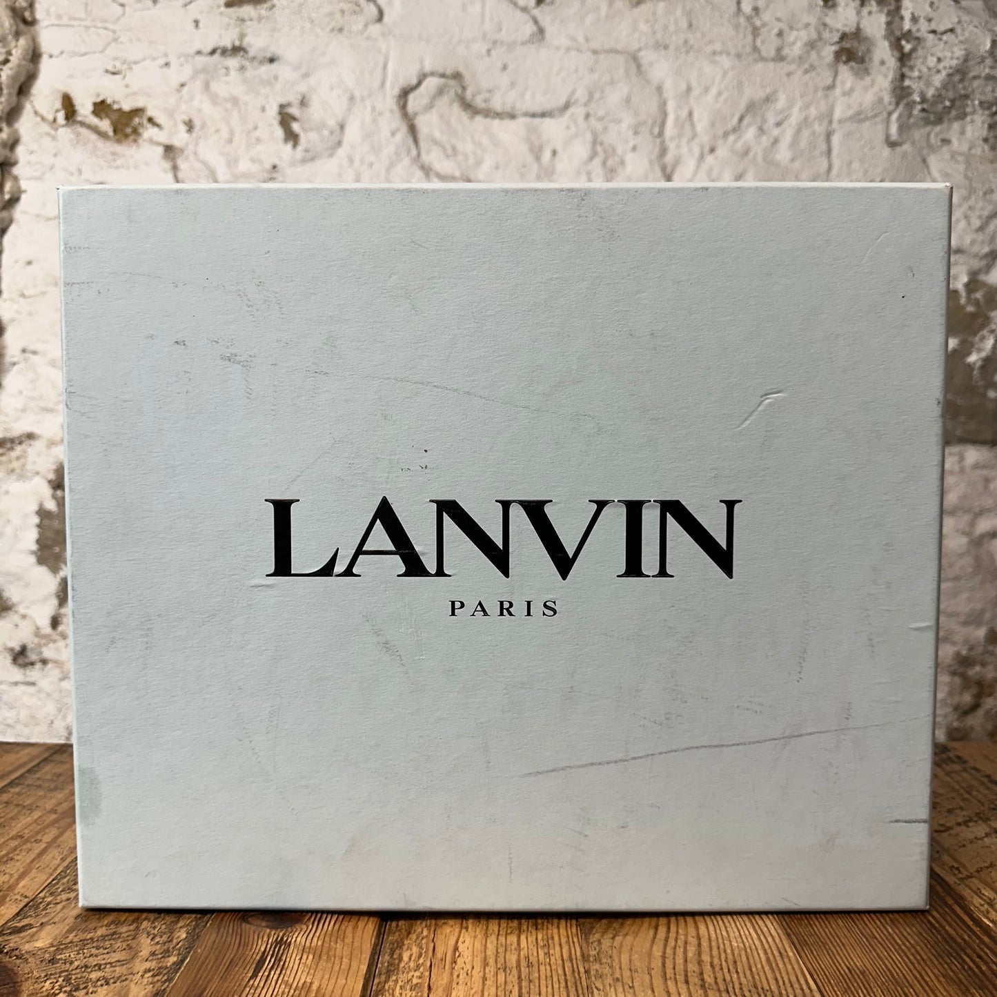 Lanvin Curb Orange White Lace Black Sneaker Sz 10 (43)