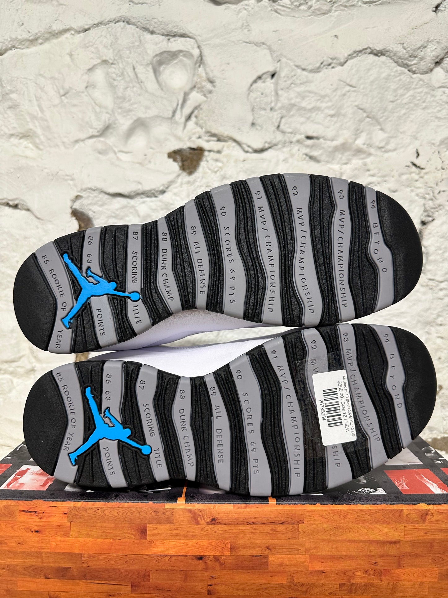 Air Jordan 10 Steel (2025) Sz 12 DS