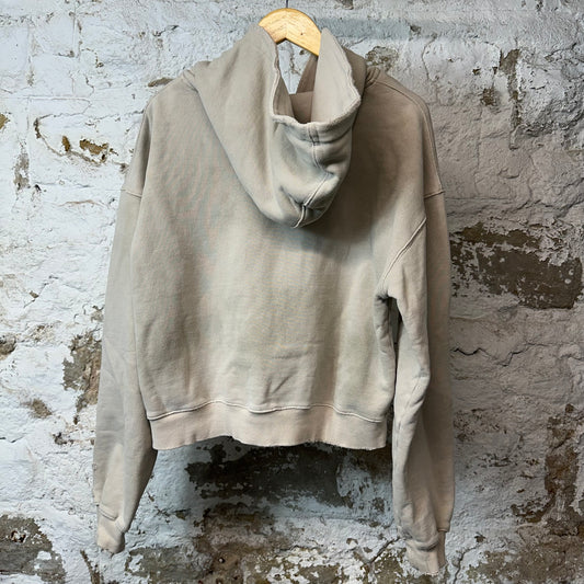 Vale Track Garden Zip Up Hoodie Tan Sz S