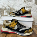Gucci Ultrapace Black Yellow White Sneaker Sz 6