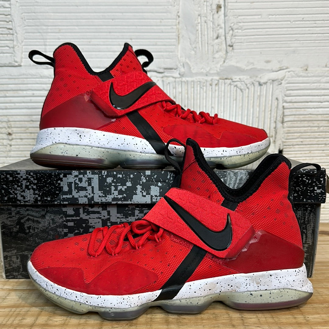 Nike LeBron 14 University Red Sz 12