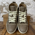 Christian Louboutin High Gold Glitter Sneaker Sz 4.5 (36)