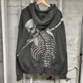 Godspeed R.O.D. Skeleton Grey Hoodie Sz L