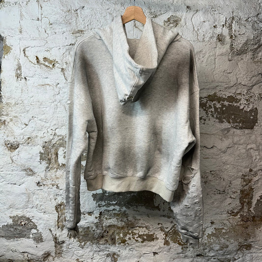 Vale Destroyer Gray Zip Up Hoodie