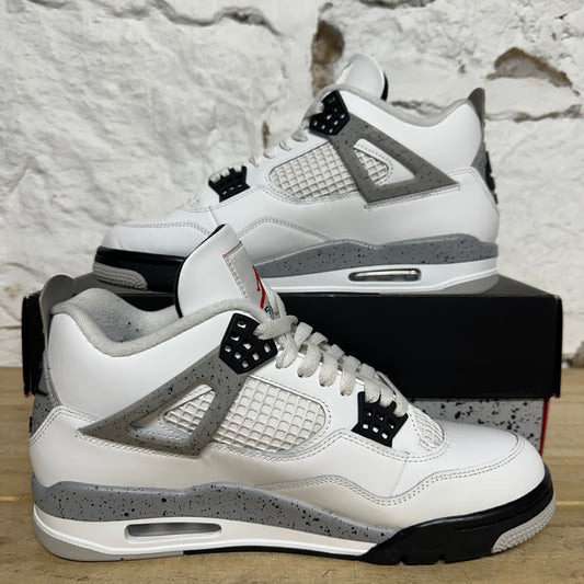 Air Jordan 4 White Cement Sz 10