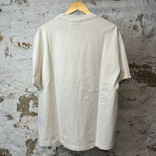 Rhude Leaf T-shirt Cream Sz S