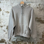 Supreme Black Hood Spell Hoodie Gray Sz M