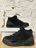 Air Jordan 3 Black Cat Sz 6.5Y