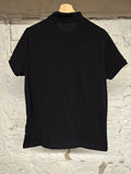 Moncler Red Black Polo Sz M