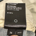 Amiri Repaired Distressed Blue Denim Jeans Sz 34