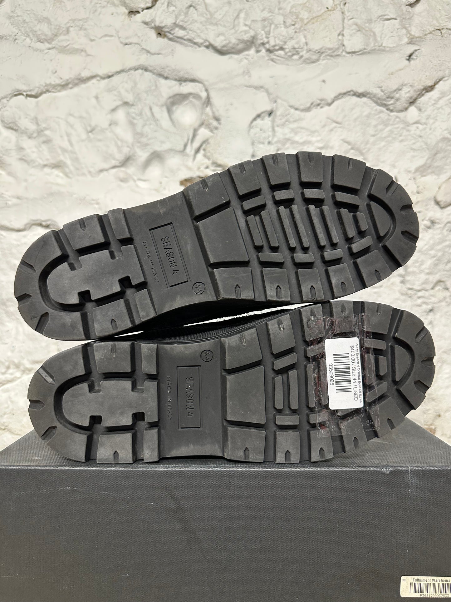 Yeezy Season 4 Combat Boot Oil Sz 44