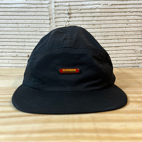Supreme Clear Patch Camp Cap (FW18) Black Hat