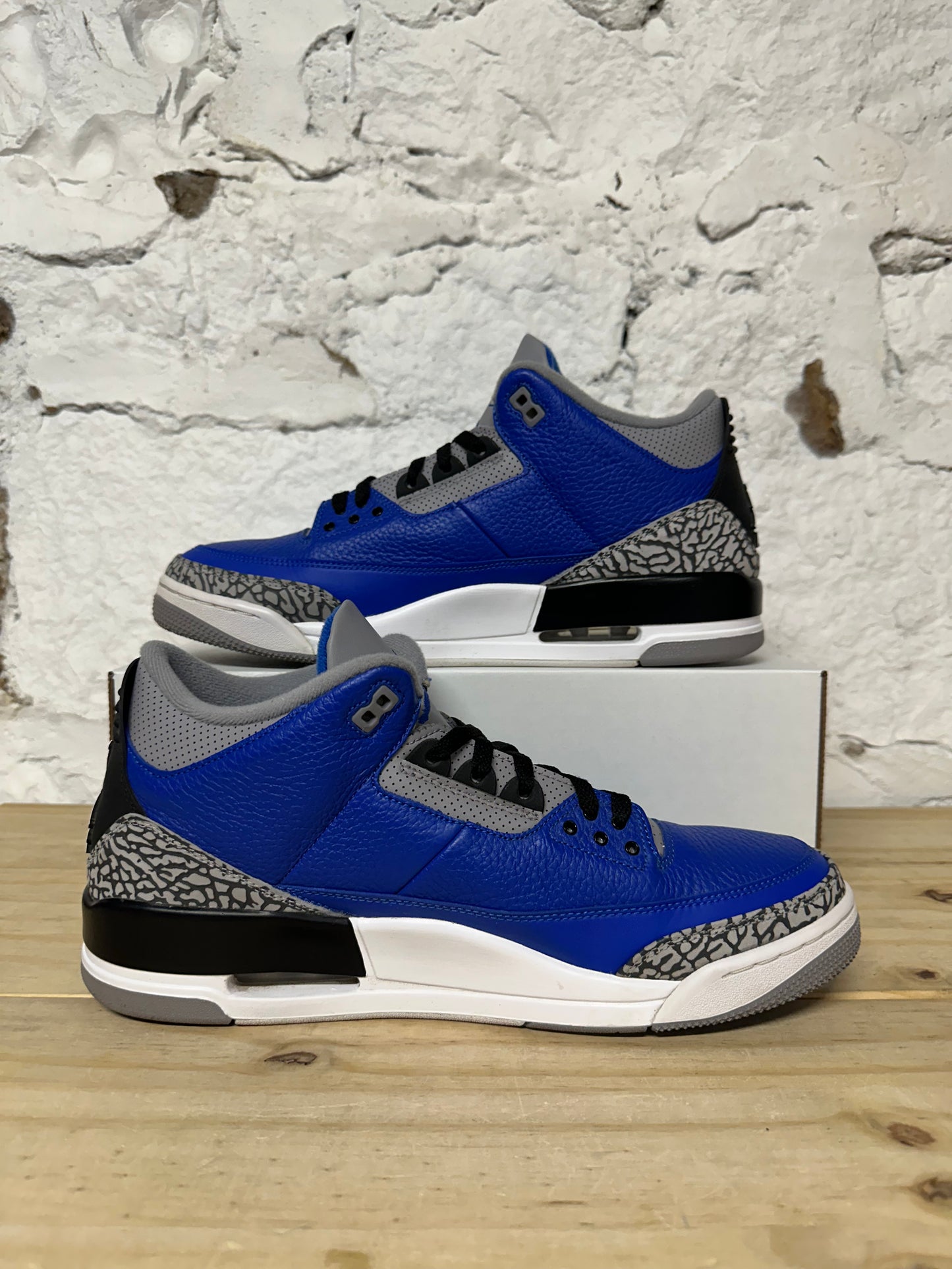 Air Jordan 3 Varsity Royal Cement Sz 13