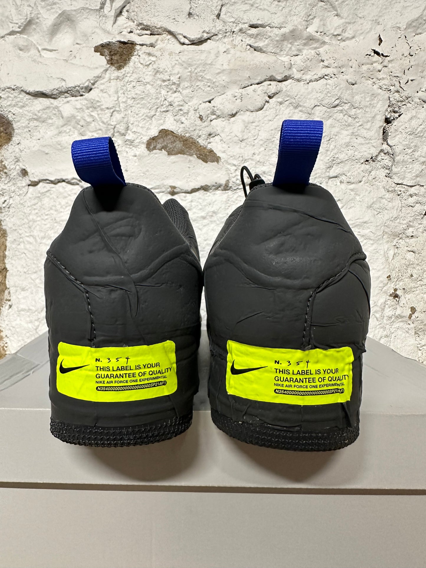 Nike Air Force 1 Low Experimental Black Sz 10 DS