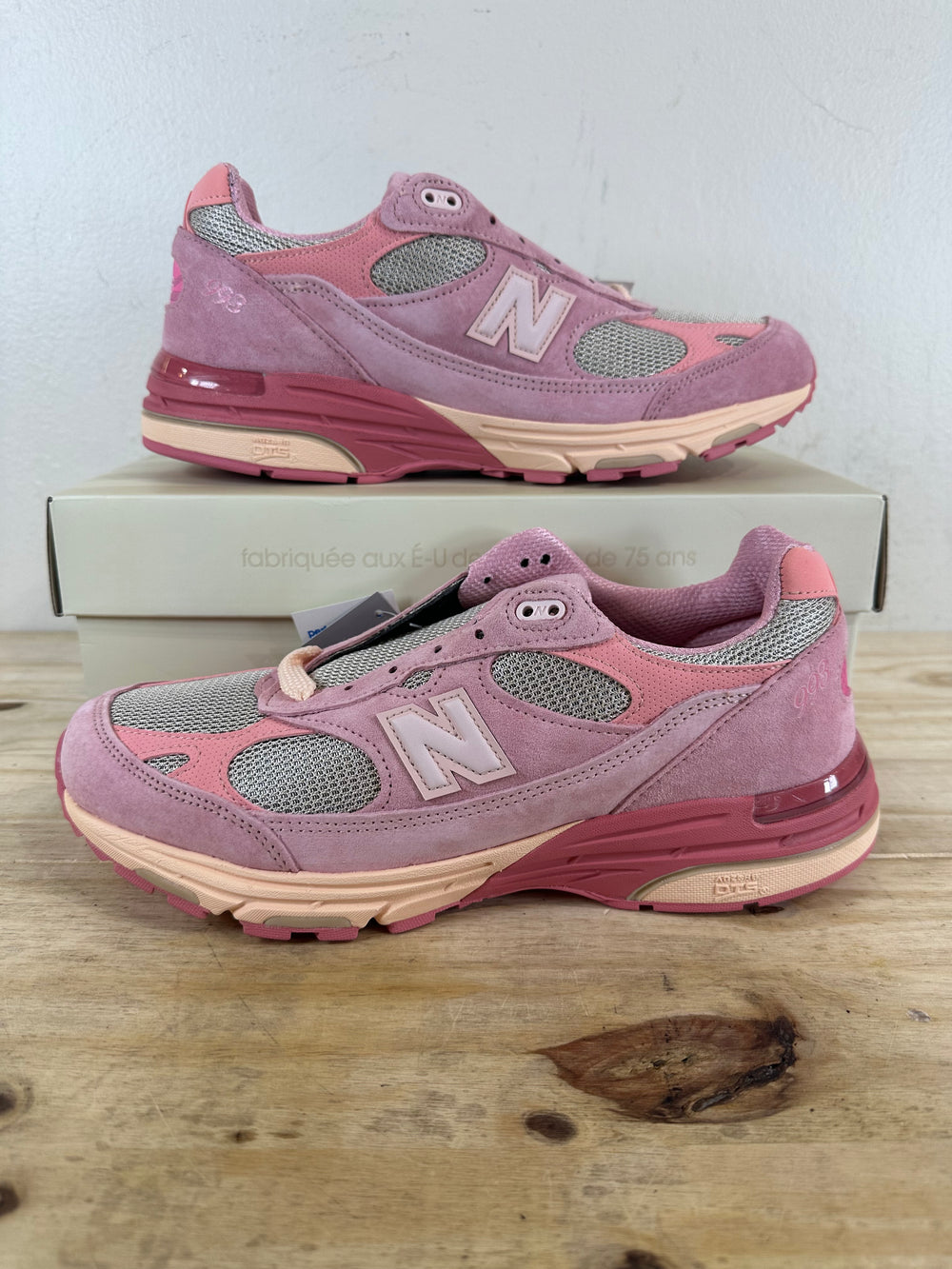 New Balance 993 Joe Freshgoods Performance Art Powder Pink Sz 10.5 DS