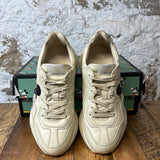 Gucci Rython Mickey Mouse Cream Sneaker Sz 8.5