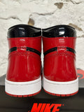 Air Jordan 1 High Patent Bred Sz 9