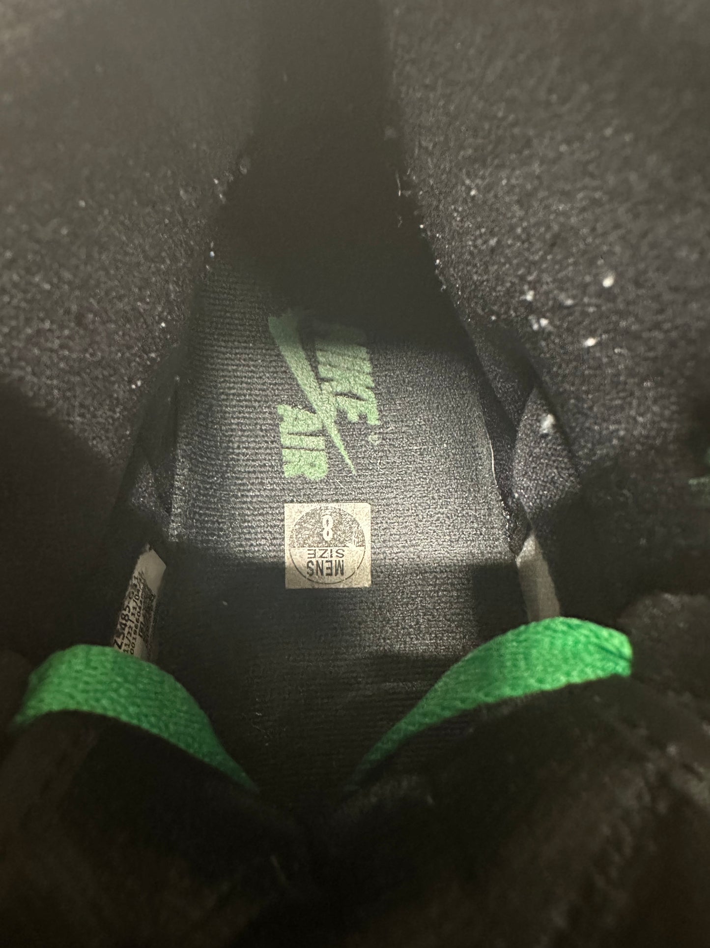 Air Jordan 1 Lucky Green Sz 8