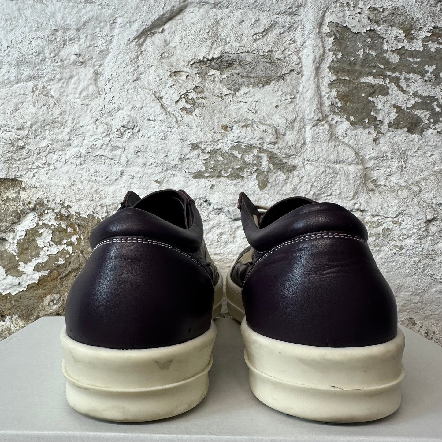 Rick Owens Vintage Plum Milk Strobe Sneaker Sz 15 (48) No Box
