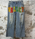 Vale Collage Painter Blue Denim Jeans Sz 32