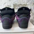 Lanvin Curb Purple Black Batman Sneaker Sz 10 (43)