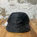 Louis Vuitton Black Grey Floral Monogram Hat Sz L