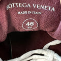Bottega Veneta Maroon Silver Orbit Sneaker Sz 13 (46)