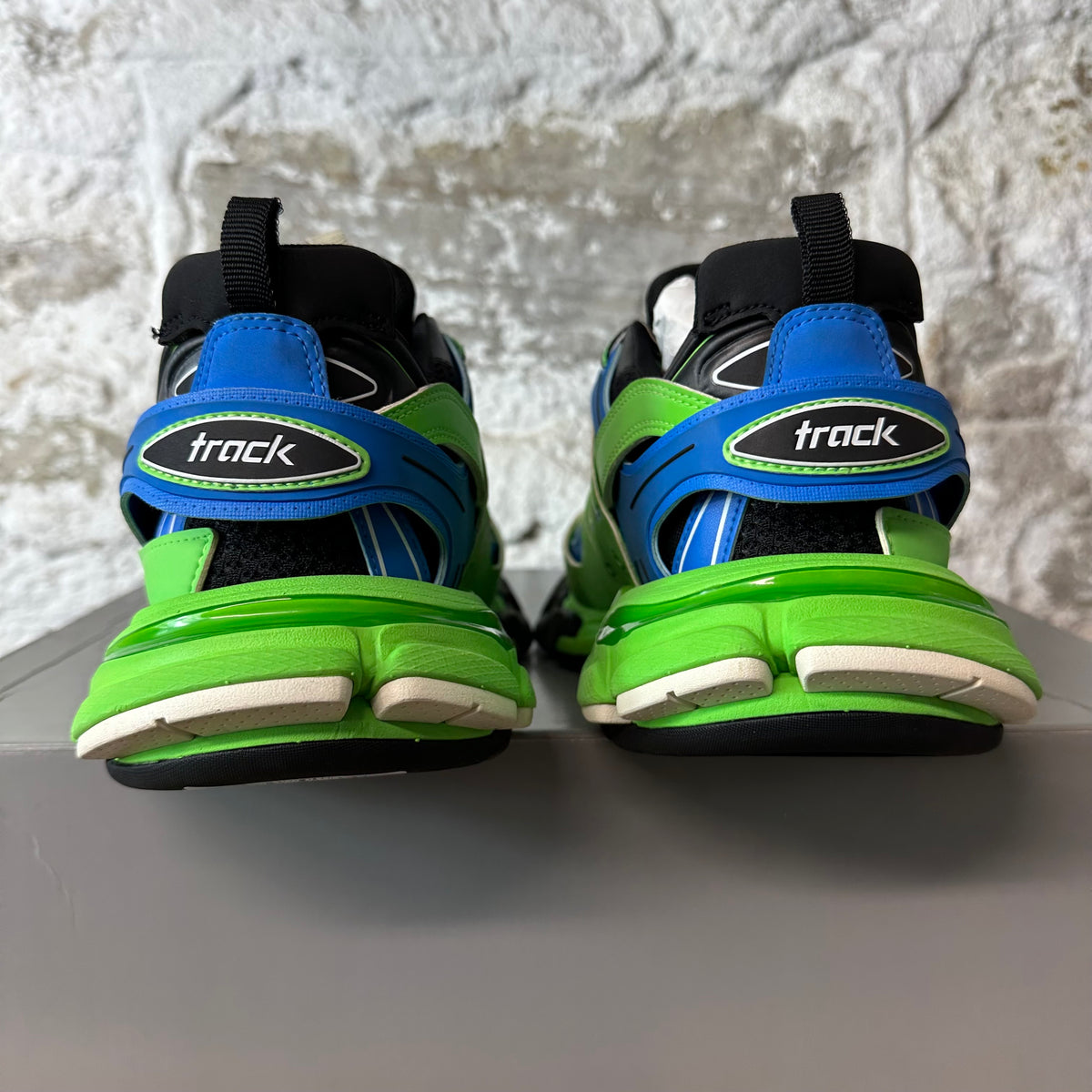 Balenciaga Track Runner Green Blue Black Sneaker Sz 9 (42)