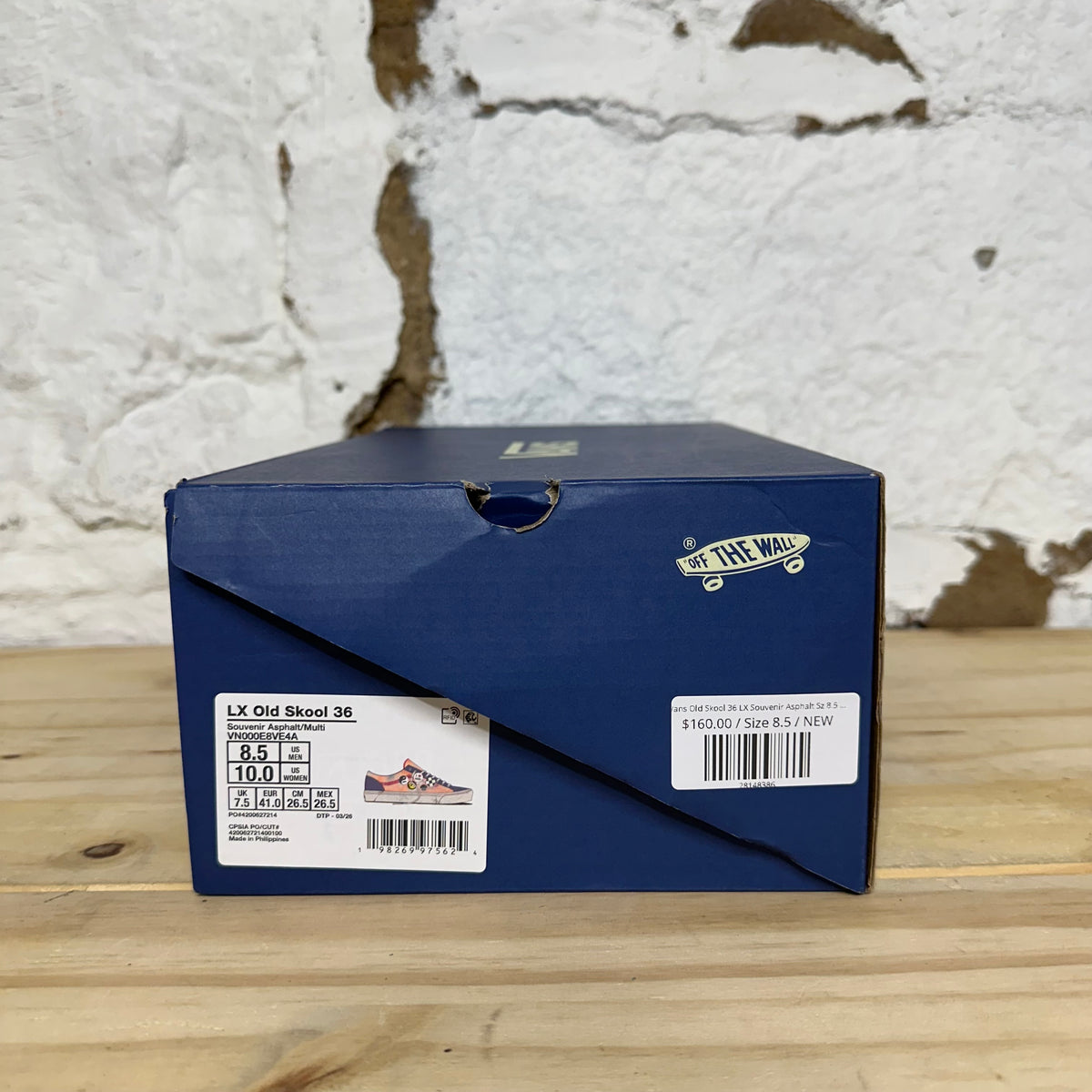 Vans Old Skool 36 LX Souvenir Asphalt Sz 8.5 DS