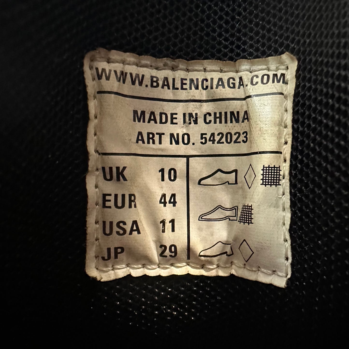 Balenciaga Track Runner Pastel Blue Sneaker Sz 11 (44)