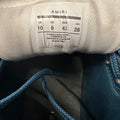Amiri High Teal Blue Skeleton Navy White Sneaker Sz 10 (43)