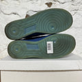 Nike Air Force 1 Low Patent Leather Mystic Navy Grape Ice Sz 10