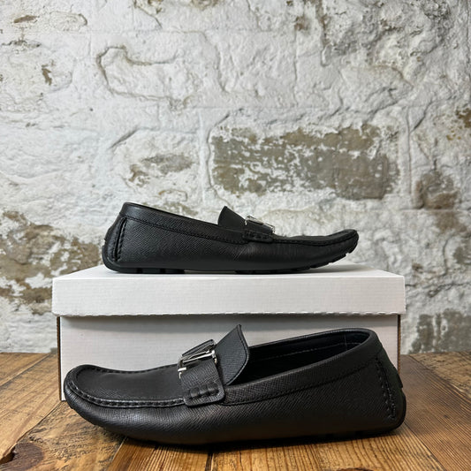 Louis Vuitton Monte Carlo Black Silver Loafer Sz 10 (8.5LV)