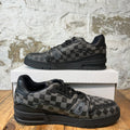 Louis Vuitton Damier Graphite Trainer Sneaker Sz 10.5 (9LV)