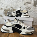 Dolce Gabbana Black White Grey Airmaster Sneaker Sz 8 (41)