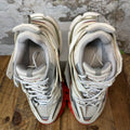Balenciaga Track Runner Grey Cream Red Sneaker Sz 11 (44)