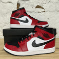 Air Jordan 1 Mid Chicago Black Toe Sz 10 DS