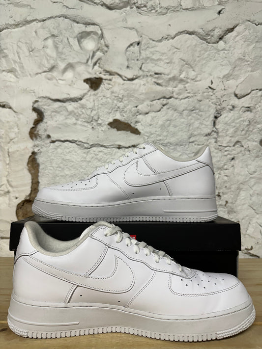 Nike Air Force 1 Low Supreme White Sz 12
